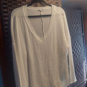 Lightweight white top!